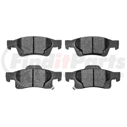 1310-1498-00 by DYNAMIC FRICTION COMPANY - 3000 Ceramic Brake Pads