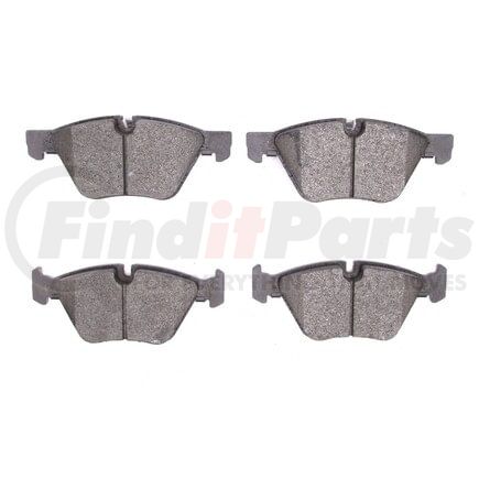 1551-1061-10 by DYNAMIC FRICTION COMPANY - 5000 Advanced Brake Pads - Ceramic