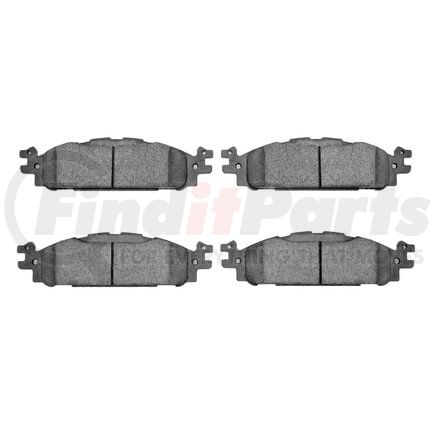 1310-1508-00 by DYNAMIC FRICTION COMPANY - 3000 Ceramic Brake Pads