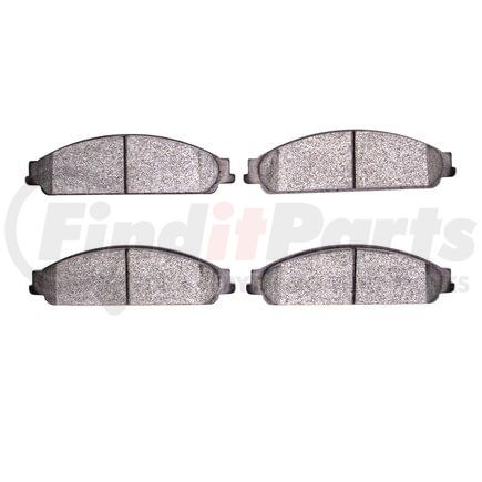 1551-1070-00 by DYNAMIC FRICTION COMPANY - 5000 Advanced Brake Pads - Ceramic