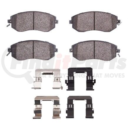 1310-1539-01 by DYNAMIC FRICTION COMPANY - 3000 Ceramic Pads and Hardware Kit