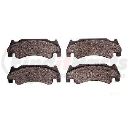 1551-1085-00 by DYNAMIC FRICTION COMPANY - 5000 Advanced Brake Pads - Semi Metallic