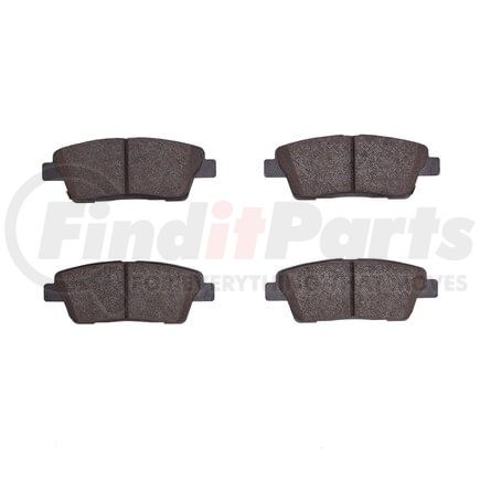 1310-1551-00 by DYNAMIC FRICTION COMPANY - 3000 Ceramic Brake Pads