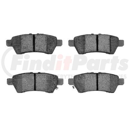 1551-1101-00 by DYNAMIC FRICTION COMPANY - 5000 Advanced Brake Pads - Ceramic