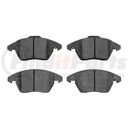 1551-1107-20 by DYNAMIC FRICTION COMPANY - 5000 Advanced Brake Pads - Ceramic