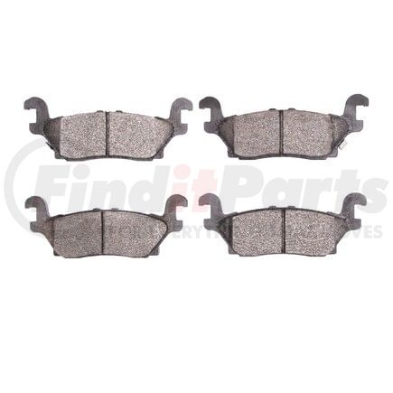 1551-1120-00 by DYNAMIC FRICTION COMPANY - 5000 Advanced Brake Pads - Ceramic