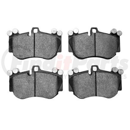 1551-1130-00 by DYNAMIC FRICTION COMPANY - 5000 Advanced Brake Pads - Low Metallic