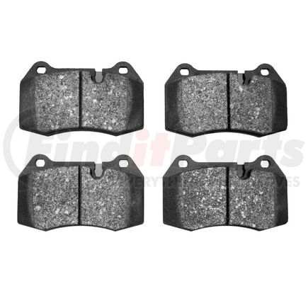 1551-1133-00 by DYNAMIC FRICTION COMPANY - 5000 Advanced Brake Pads - Low Metallic