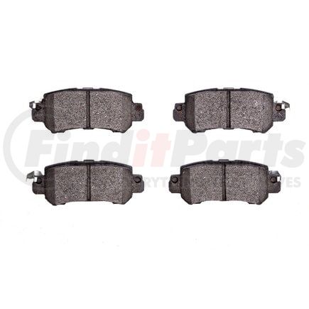 1310-1624-00 by DYNAMIC FRICTION COMPANY - 3000 Ceramic Brake Pads