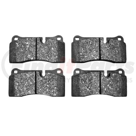 1551-1155-00 by DYNAMIC FRICTION COMPANY - 5000 Advanced Brake Pads - Low Metallic