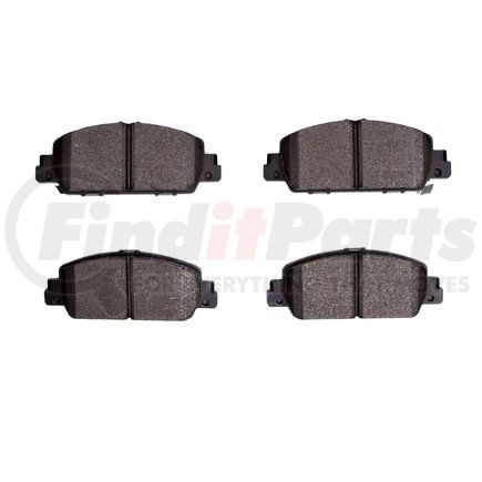 1310-1654-00 by DYNAMIC FRICTION COMPANY - 3000 Ceramic Brake Pads