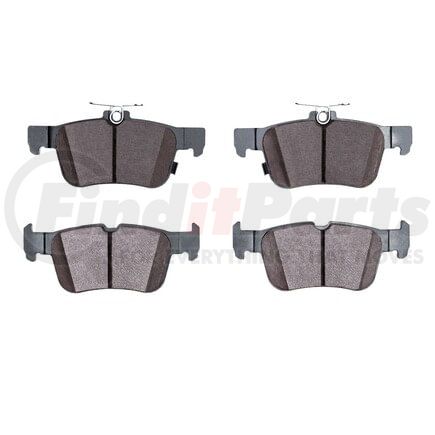 1310-1665-00 by DYNAMIC FRICTION COMPANY - 3000 Ceramic Brake Pads