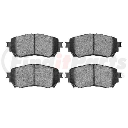 1310-1711-00 by DYNAMIC FRICTION COMPANY - 3000 Ceramic Brake Pads