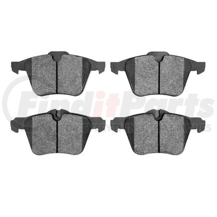 1551-1240-00 by DYNAMIC FRICTION COMPANY - 5000 Advanced Brake Pads - Ceramic