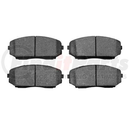 1551-1258-00 by DYNAMIC FRICTION COMPANY - 5000 Advanced Brake Pads - Ceramic