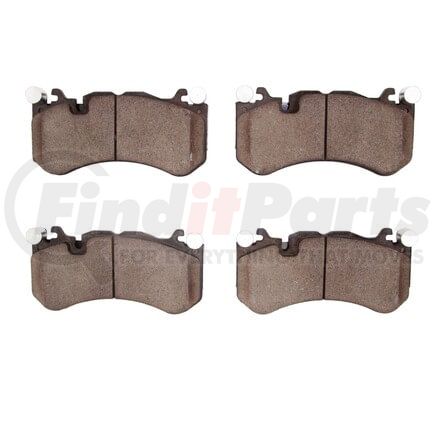 1551-1291-10 by DYNAMIC FRICTION COMPANY - 5000 Advanced Brake Pads - Low Metallic