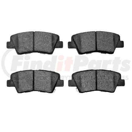 1551-1313-00 by DYNAMIC FRICTION COMPANY - 5000 Advanced Brake Pads - Ceramic