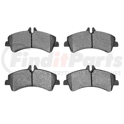 1551-1318-00 by DYNAMIC FRICTION COMPANY - 5000 Advanced Brake Pads - Semi Metallic