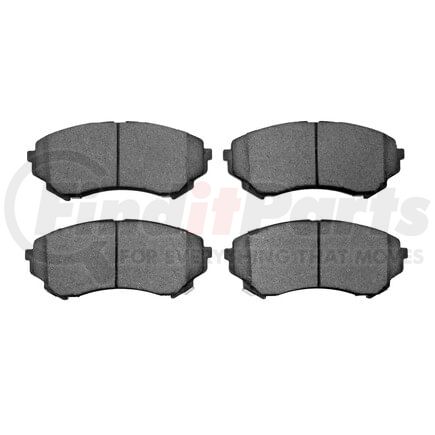 1551-1331-00 by DYNAMIC FRICTION COMPANY - 5000 Advanced Brake Pads - Low Metallic