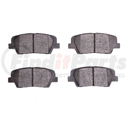 1310-1816-00 by DYNAMIC FRICTION COMPANY - 3000 Ceramic Brake Pads