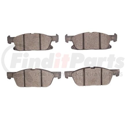 1310-1818-00 by DYNAMIC FRICTION COMPANY - 3000 Ceramic Brake Pads