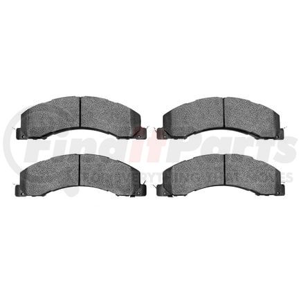 1551-1335-00 by DYNAMIC FRICTION COMPANY - 5000 Advanced Brake Pads - Semi Metallic