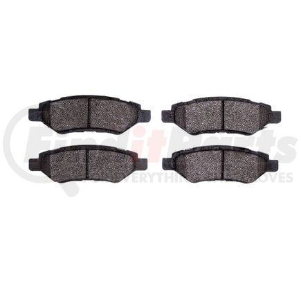 1551-1337-00 by DYNAMIC FRICTION COMPANY - 5000 Advanced Brake Pads - Ceramic