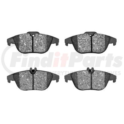 1551-1341-00 by DYNAMIC FRICTION COMPANY - 5000 Advanced Brake Pads - Ceramic