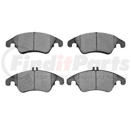 1551-1342-00 by DYNAMIC FRICTION COMPANY - 5000 Advanced Brake Pads - Ceramic