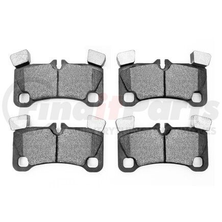 1551-1350-00 by DYNAMIC FRICTION COMPANY - 5000 Advanced Brake Pads - Low Metallic