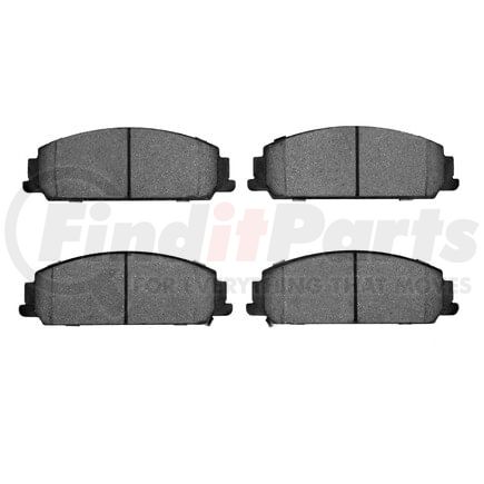 1551-1351-00 by DYNAMIC FRICTION COMPANY - 5000 Advanced Brake Pads - Ceramic