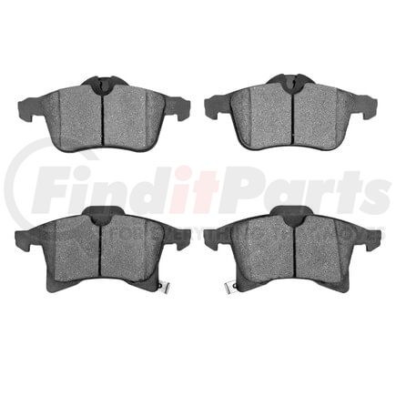 1551-1361-00 by DYNAMIC FRICTION COMPANY - 5000 Advanced Brake Pads - Ceramic