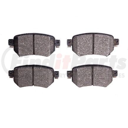 1310-1874-00 by DYNAMIC FRICTION COMPANY - 3000 Ceramic Brake Pads