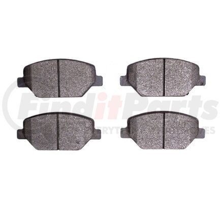 1310-1886-00 by DYNAMIC FRICTION COMPANY - 3000 Ceramic Brake Pads