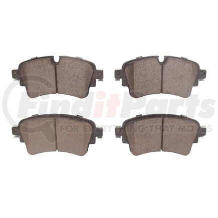 1310-1898-01 by DYNAMIC FRICTION COMPANY - 3000 Ceramic Brake Pads and Hardware Kit