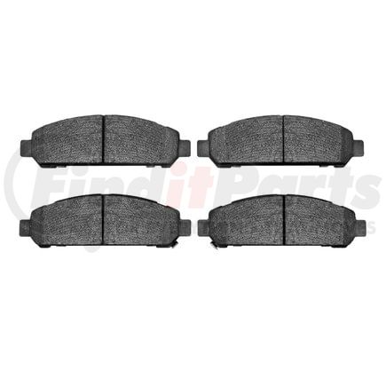 1551-1401-00 by DYNAMIC FRICTION COMPANY - 5000 Advanced Brake Pads - Low Metallic