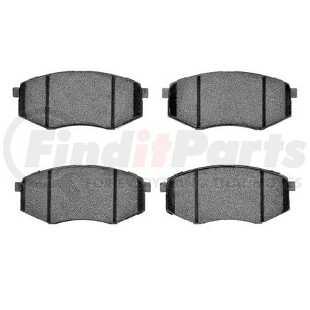 1551-1447-00 by DYNAMIC FRICTION COMPANY - 5000 Advanced Brake Pads - Ceramic