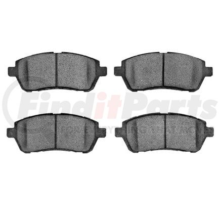 1551-1454-00 by DYNAMIC FRICTION COMPANY - 5000 Advanced Brake Pads - Ceramic