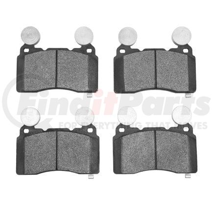 1551-1474-00 by DYNAMIC FRICTION COMPANY - 5000 Advanced Brake Pads - Low Metallic