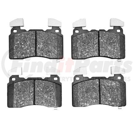 1551-1474-10 by DYNAMIC FRICTION COMPANY - 5000 Advanced Brake Pads - Low Metallic