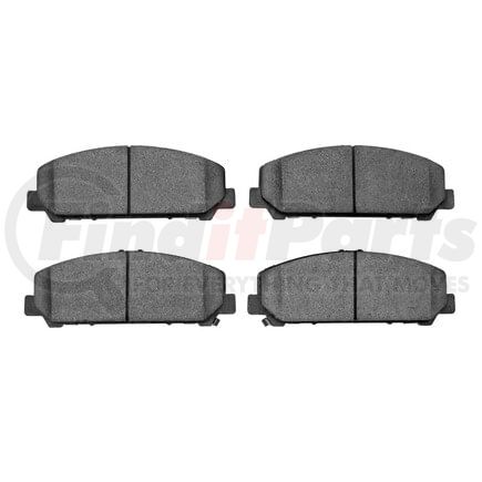 1551-1509-00 by DYNAMIC FRICTION COMPANY - 5000 Advanced Brake Pads - Ceramic