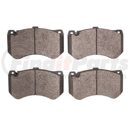 1551-1530-00 by DYNAMIC FRICTION COMPANY - 5000 Advanced Brake Pads - Low Metallic