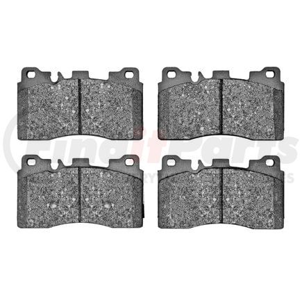 1551-1531-00 by DYNAMIC FRICTION COMPANY - 5000 Advanced Brake Pads - Low Metallic