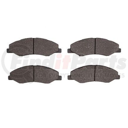 1310-2089-00 by DYNAMIC FRICTION COMPANY - 3000 Ceramic Brake Pads