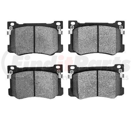 1310-2101-00 by DYNAMIC FRICTION COMPANY - 3000 Ceramic Brake Pads