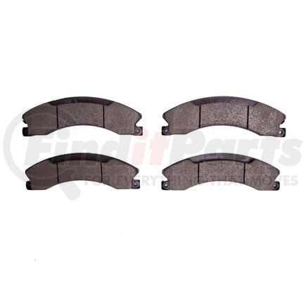 1551-1565-10 by DYNAMIC FRICTION COMPANY - 5000 Advanced Brake Pads - Ceramic