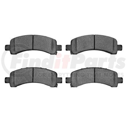 1311-0974-10 by DYNAMIC FRICTION COMPANY - 3000 Semi-Metallic Brake Pads