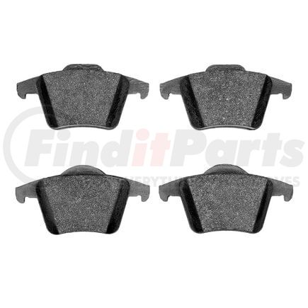 1311-0980-00 by DYNAMIC FRICTION COMPANY - 3000 Semi-Metallic Brake Pads