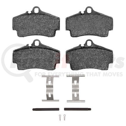 1600-0738-01 by DYNAMIC FRICTION COMPANY - 5000 Euro Ceramic Pad and Hardware Kit