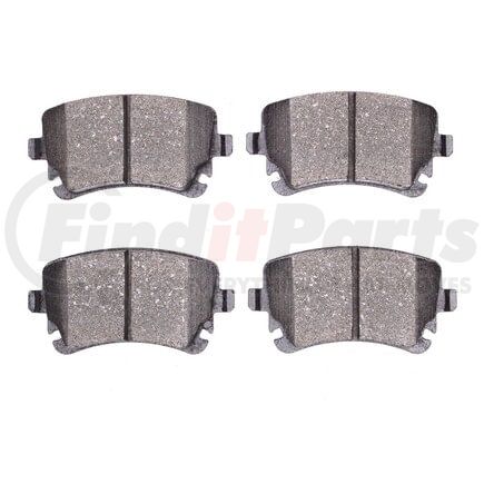 1311-1018-00 by DYNAMIC FRICTION COMPANY - 3000 Semi-Metallic Brake Pads